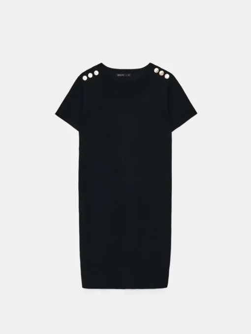 Minikleider|Kleider, Overalls>MOHITO Minikleid Schwarz