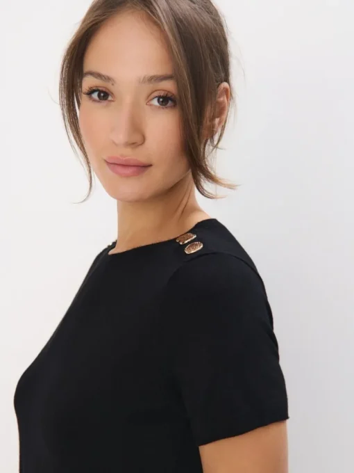 Minikleider|Kleider, Overalls>MOHITO Minikleid Schwarz