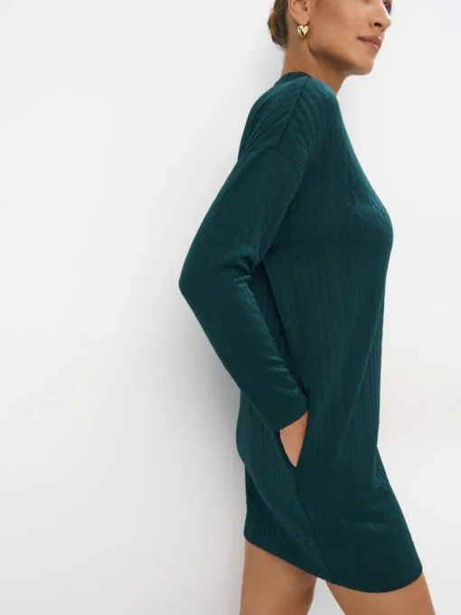 Minikleider|Kleider, Overalls>MOHITO Minikleid Grün