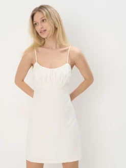 Frühlingskleider|Kleider, Overalls>MOHITO Minikleid Creme