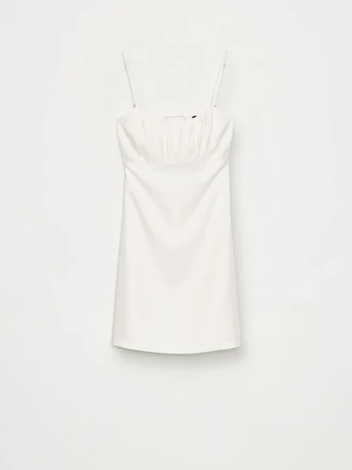 Frühlingskleider|Kleider, Overalls>MOHITO Minikleid Creme