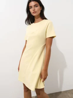 Frühlingskleider|Kleider, Overalls>MOHITO Minikleid Hellgelb