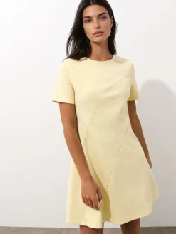 Frühlingskleider|Kleider, Overalls>MOHITO Minikleid Hellgelb