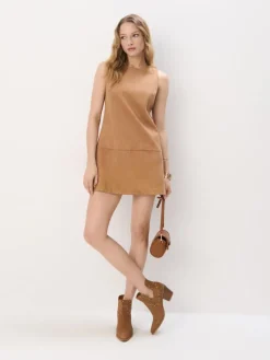Frühlingskleider|Kleider, Overalls>MOHITO Minikleid Beige