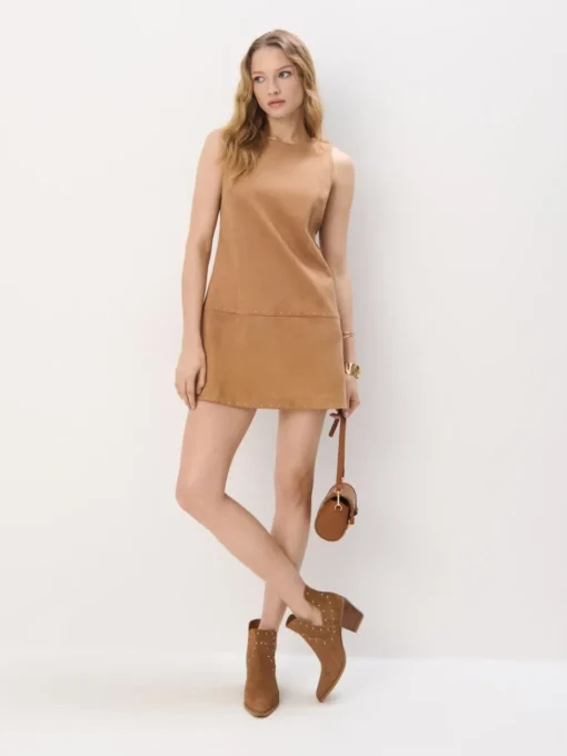 Frühlingskleider|Kleider, Overalls>MOHITO Minikleid Beige