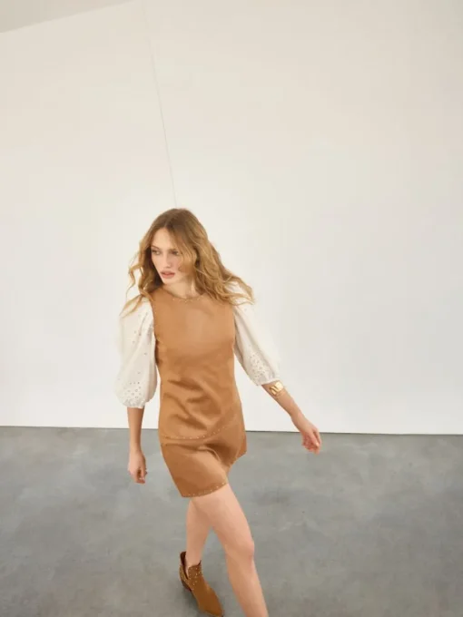 Frühlingskleider|Kleider, Overalls>MOHITO Minikleid Beige