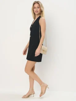 Frühlingskleider|Kleider, Overalls>MOHITO Minikleid Schwarz