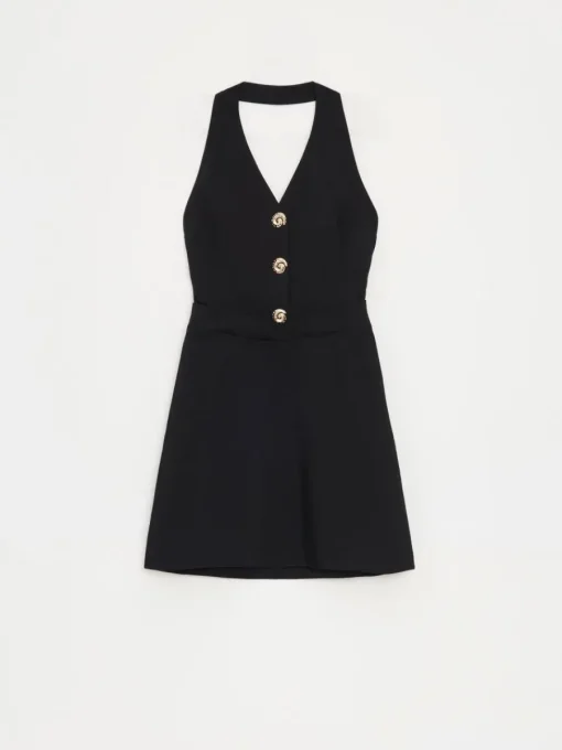 Frühlingskleider|Kleider, Overalls>MOHITO Minikleid Schwarz