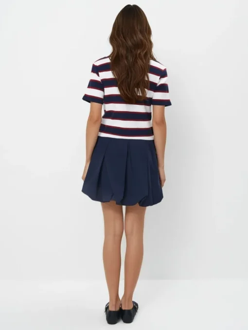 Frühlingskleider|Kleider, Overalls>MOHITO Minikleid aus Baumwolle Navy