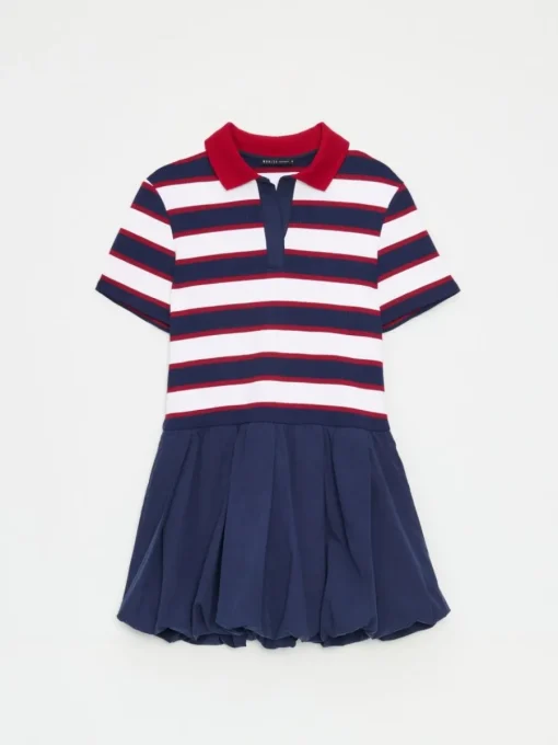 Frühlingskleider|Kleider, Overalls>MOHITO Minikleid aus Baumwolle Navy