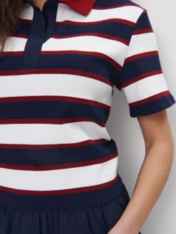 Frühlingskleider|Kleider, Overalls></noscript>MOHITO Minikleid aus Baumwolle Navy