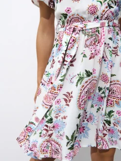 Frühlingskleider|Kleider, Overalls></noscript>MOHITO Minikleid aus Viskose Mehrfarbig