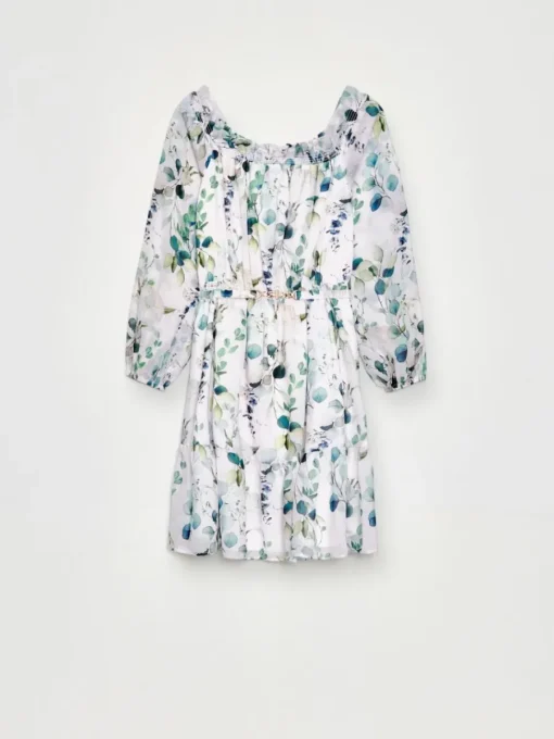Frühlingskleider|Kleider, Overalls>MOHITO Minikleid gemustert Weiu00df