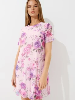 Coming Soon!>MOHITO Minikleid mit Blumenmuster Pink