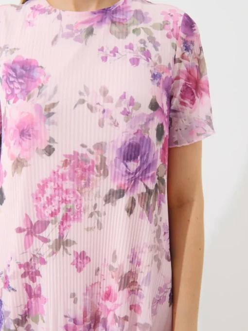 Coming Soon!>MOHITO Minikleid mit Blumenmuster Pink