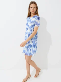 Coming Soon!>MOHITO Minikleid mit Blumenmuster Blau