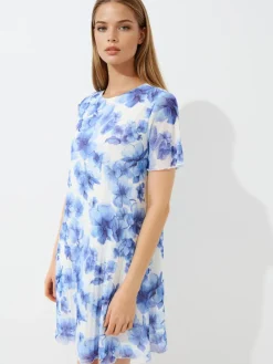 Coming Soon!>MOHITO Minikleid mit Blumenmuster Blau