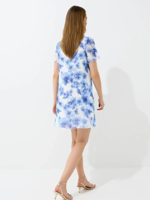 Coming Soon!>MOHITO Minikleid mit Blumenmuster Blau