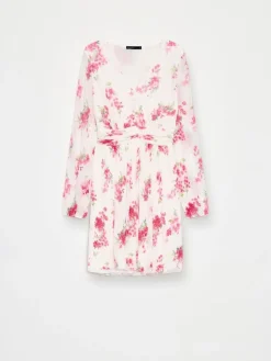 Kleider, Overalls|Entdecke Alles>MOHITO Minikleid mit Blumenmuster Pink