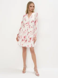 Kleider, Overalls|Entdecke Alles></noscript>MOHITO Minikleid mit Blumenmuster Pink