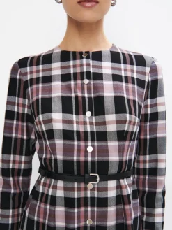 Minikleider|Kleider, Overalls></noscript>MOHITO Minikleid mit Gürtel Dunkelviolett