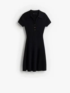 Coming Soon!></noscript>MOHITO Minikleid mit Kragen Schwarz