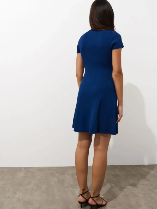 Coming Soon!>MOHITO Minikleid mit Kragen Navy