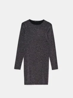Minikleider|Kleider, Overalls></noscript>MOHITO Minikleid mit Metallgarn Schwarz