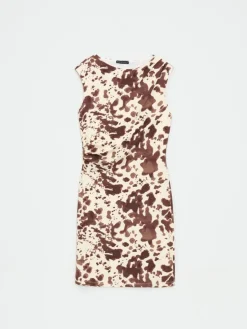Kleider, Overalls|Entdecke Alles></noscript>MOHITO Minikleid mit Tierprint Nude