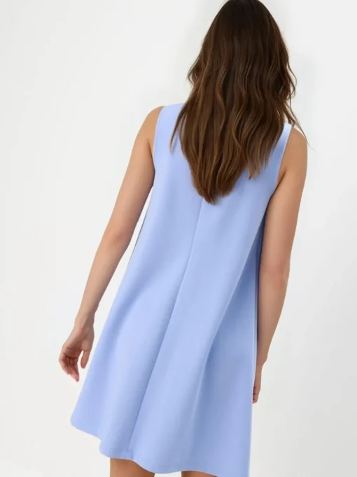 Bestsellers>MOHITO Minikleid mit Trapezschnitt Hellblau