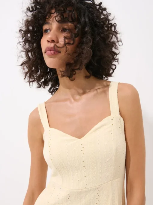Coming Soon!>MOHITO Minikleid mit Trägern Hellgelb