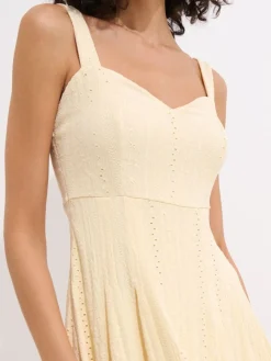 Coming Soon!></noscript>MOHITO Minikleid mit Trägern Hellgelb