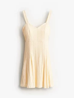 Coming Soon!></noscript>MOHITO Minikleid mit Trägern Hellgelb
