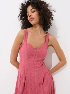 Coming Soon!></noscript>MOHITO Minikleid mit Trägern Pink