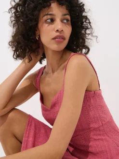 Coming Soon!></noscript>MOHITO Minikleid mit Trägern Pink