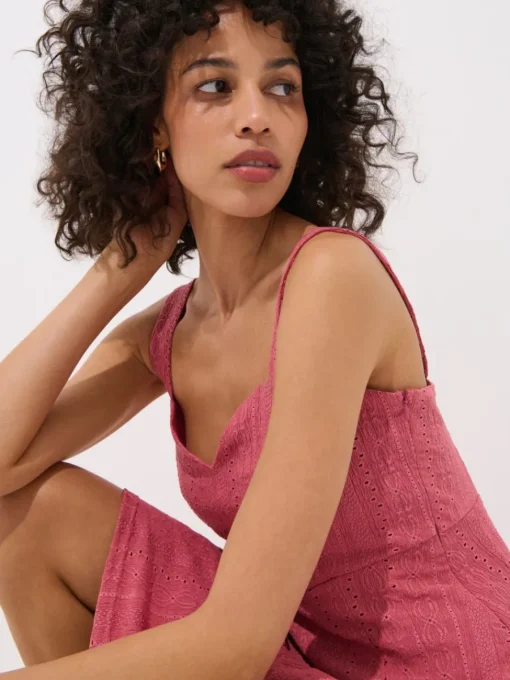 Coming Soon!>MOHITO Minikleid mit Trägern Pink