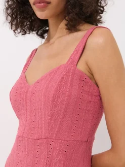 Coming Soon!></noscript>MOHITO Minikleid mit Trägern Pink