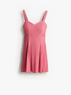 Coming Soon!></noscript>MOHITO Minikleid mit Trägern Pink