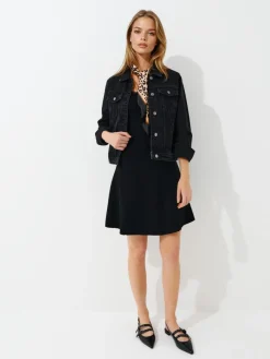 Coming Soon!>MOHITO Minikleid mit Trägern Schwarz