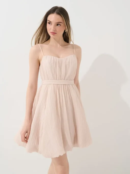 Kleider, Overalls|Entdecke Alles>MOHITO Minikleid mit Trägern Nude