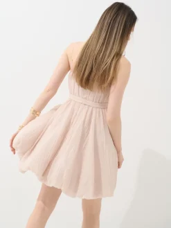 Kleider, Overalls|Entdecke Alles></noscript>MOHITO Minikleid mit Trägern Nude