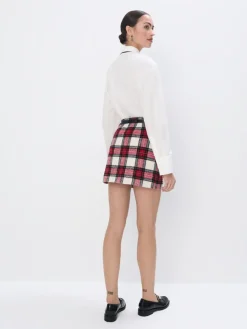 Röcke></noscript>MOHITO Minirock kariert Creme