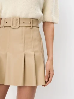 Röcke></noscript>MOHITO Minirock mit Gürtel Beige