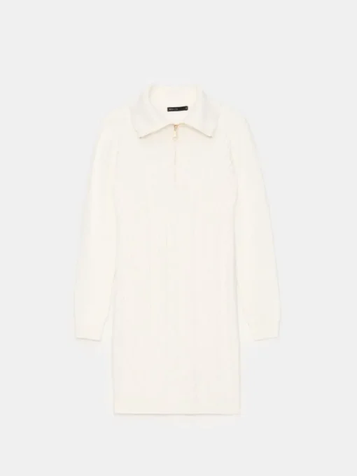 Minikleider|Kleider, Overalls>MOHITO Mini-Strickkleid Creme