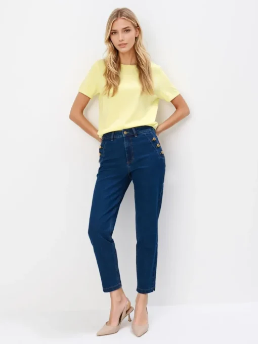Jeans>MOHITO Mom Jeans Navy
