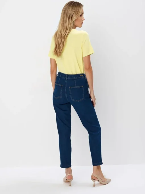 Jeans>MOHITO Mom Jeans Navy