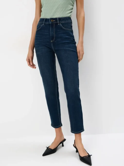 Jeans>MOHITO Mom Jeans Navy