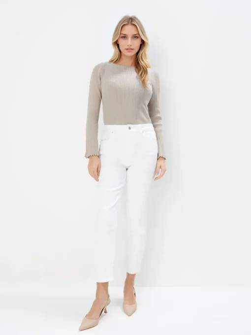 Jeans>MOHITO Mom Jeans Weiu00df