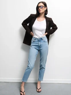 Am Häufigsten Ausgewählt|Jeans>MOHITO Mom Jeans Blau
