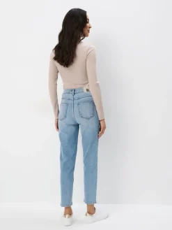 Am Häufigsten Ausgewählt|Jeans></noscript>MOHITO Mom Jeans Blau